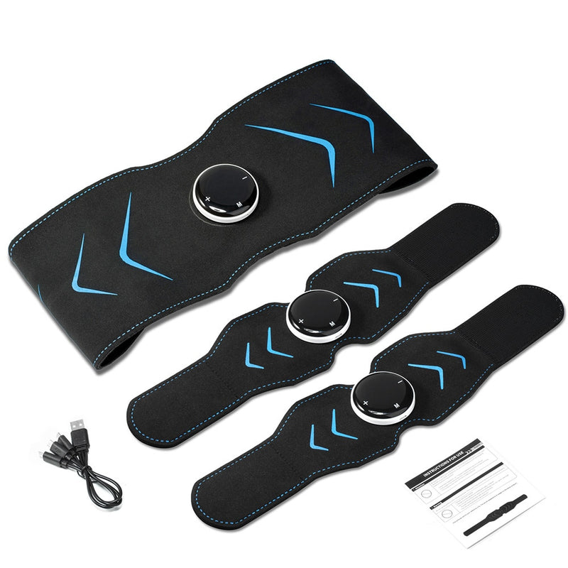 Cinto EMS Elétrico para Emagrecimento Corporal Inteligente