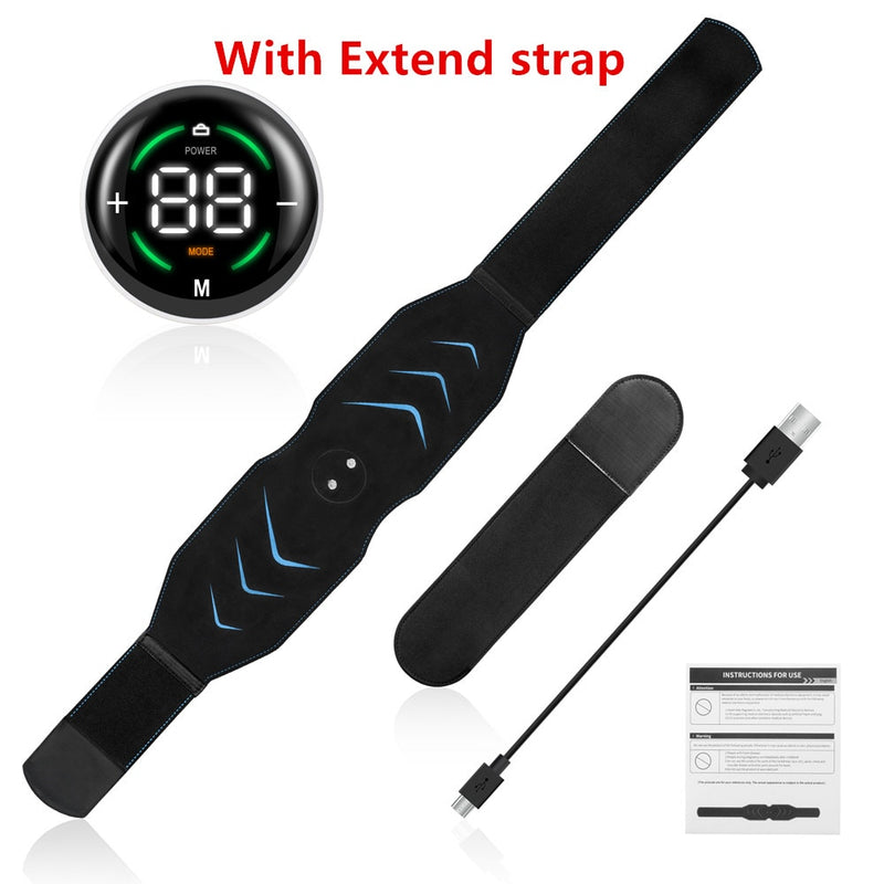 Cinto EMS Elétrico para Emagrecimento Corporal Inteligente