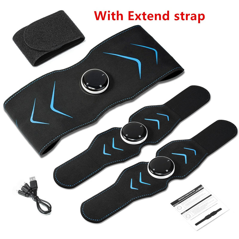 Cinto EMS Elétrico para Emagrecimento Corporal Inteligente