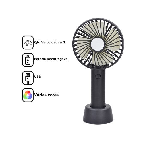 Mini Ventilador De Mesa