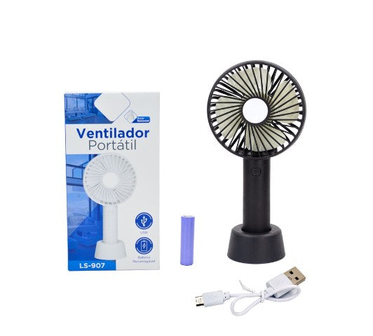 Mini Ventilador De Mesa