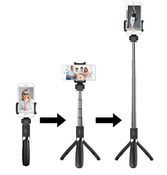 Bastão De Selfie Tripé