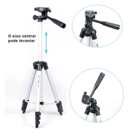 Tripé profissional Universal ( em Alumínio )