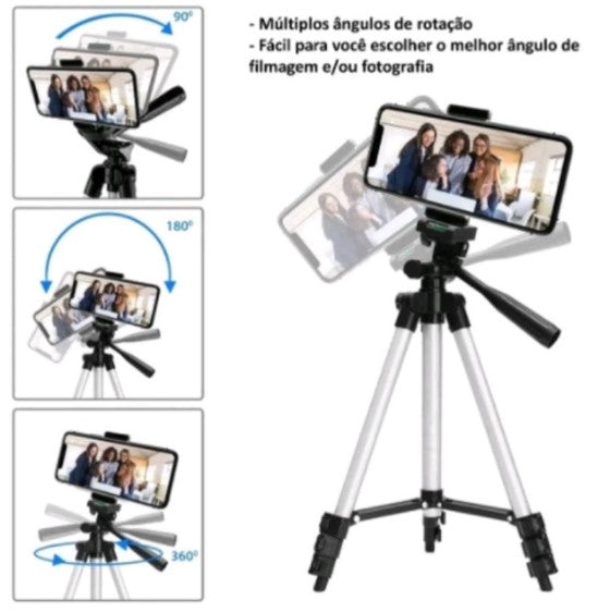 Tripé profissional Universal ( em Alumínio )