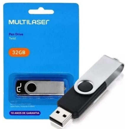 PENDRIVE TWIST PRETO
