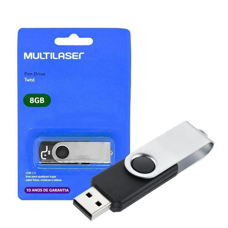 PENDRIVE TWIST PRETO